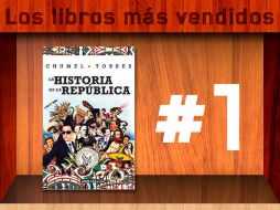 ‘La Historia de la República’ de Chumel Torres es el libro de no ficción con más ventas. ESPECIAL /