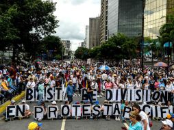 Recordaron que la responsabilidad ‘última’ en la futura transformación de Venezuela corresponde al gobierno de Nicolás Maduro. AFP / F. Parra