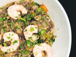 Vale la pena que pruebes primero una orden de manta y camarón (perfecta para taquear). FACEBOOK / La Cura