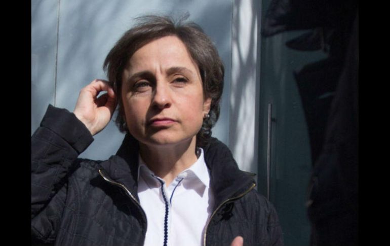 El New York Times revela que Carmen Aristegui es una de las víctimas de este espionaje. EFE / ARCHIVO