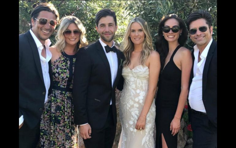 Peck se casó con su novia Paige O'Brien. INSTAGRAM / nicolegolfieri