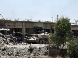 Desde el 6 de agosto, las FSD llevan a cabo un asalto a la urbe de Al Raqa para expulsar al Estado Islámico. AFP / M. El-Shahed