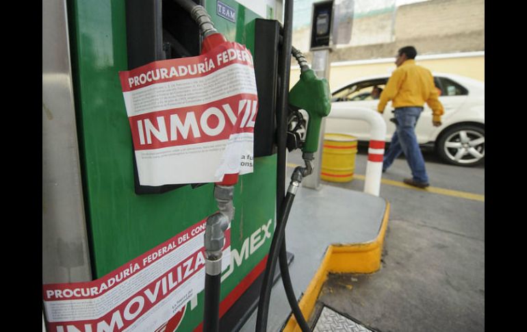 Se han revisado 63 mil 397 mangueras despachadoras y se han inmovilizado dos mil 635 por irregularidades. EL INFORMADOR / ARCHIVO