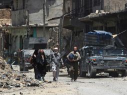 Autoridades piden a las fuerzas iraquíes que protejan a los reporteros en la cobertura de los combates. AFP / A. Al-Rubaye