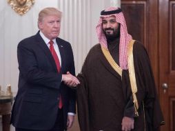 Trump y el nuevo príncipe heredero también hablaron sobre el terrorismo y extremistas. AFP / ARCHIVO