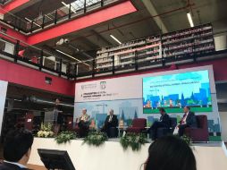 Magdalena Ruíz Mejía estuvo presente en la inauguración del Encuentro Estatal Agenda Urbana Jalisco. TWITTER / @SemadetJal