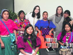 Ariz Fierro y Martha Collignon.  /