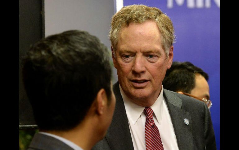 El representante de Comercio Exterior de Estados Unidos, Robert Lighthizer, advirtió que podría haber sanciones. AFP / ARCHIVO