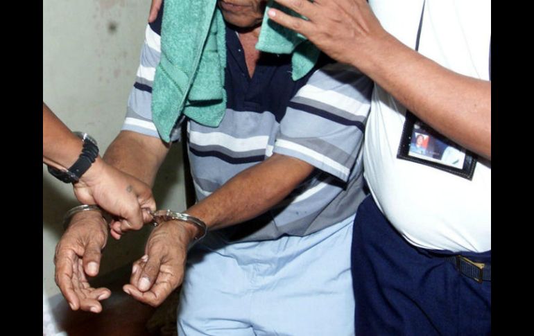 Tras su captura, Rentería Andrade fue trasladado a Morelia, donde fue certificado y rindió sus primeras declaraciones. AP / ARCHIVO
