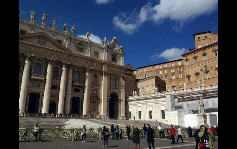 El jueves 22 de junio, las tres mujeres recorrieron los pasillos del Vaticano. NTX / ARCHIVO
