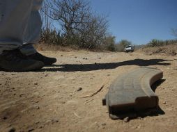 Al verificar, encuentran 12 mil 113 cartuchos útiles, nueve armas largas y una corta, cuatro miras telescópicas y 32 cargadores. EL INFORMADOR / ARCHIVO