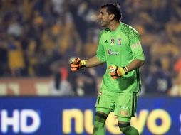 El guardameta cree que el partido ante Chivas será una buena medida para determinar cómo llega Tigres al inicio del torneo. MEXSPORT / ARCHIVO