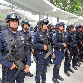Instructores estadounidenses capacitan a policías de Tamaulipas