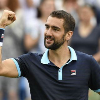 Cilic sufre ante Muller pero avanza a la final de Queen's