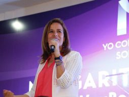''No olvidarnos que tenemos una identidad como partido y eso es lo que aportamos en una alianza al país'', dice. TWITTER / @Mzavalagc