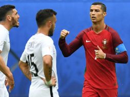 Cristiano fue elegido Mejor Jugador del Partido ante Nueva Zelanda. AFP / K. Kudryavtsev