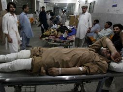 Varios de los heridos se encuentran en estado crítico. AP / M. Sajjad