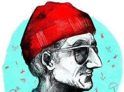 Inconfundible con su gorro color rojo y sus lentes, la figura del explorador francés se instaló en la cultura popular. EL INFORMADOR / J. López