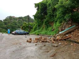 La tormenta tropical 'Dora' generó en las últimas 48 horas afectaciones menores en  Oaxaca, Guerrero y Michoacán. NTX / ESPECIAL