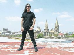 Odín. El músico visitó las instalaciones de esta casa editorial para ofrecer una entrevista. EL INFORMADOR / A. Camacho