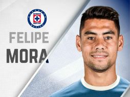 Felipe Mora busca su inmediata adaptación para el arranque del Torneo Apertura 2017. TWITTER / @Cruz_Azul_FC