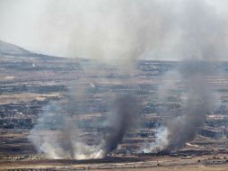 La coalición que lidera Estados Unidos en Siria apoya a las fuerzas que intentan arrebatar Raqa al grupo Estado Islámico. EFE / A. Safadi