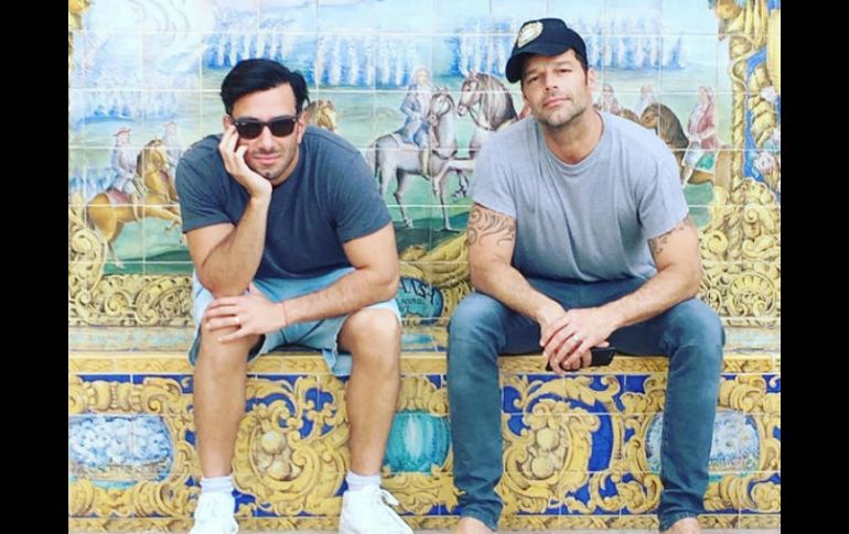 Jwan Yosef y Ricky Martin se comprometieron a finales del año pasado. INSTAGRAM / ricky_martin
