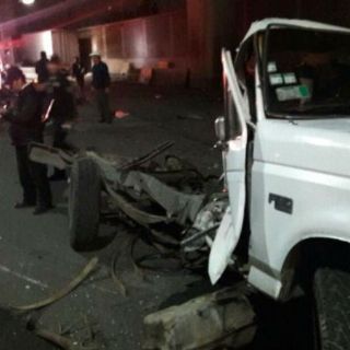 Tráiler impacta contra nueve vehículos en autopista México-Puebla