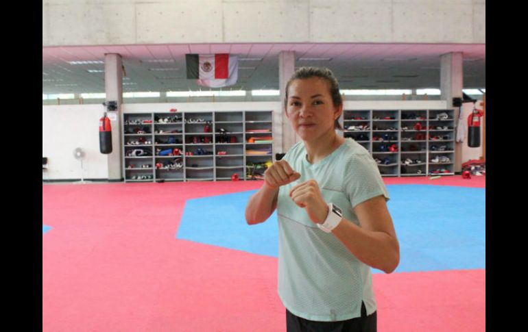 ''Estoy muy contenta y emocionada porque se suman medallas a la cosecha de México'', dijo la sinaloense. TWITTER / @femextkdoficial