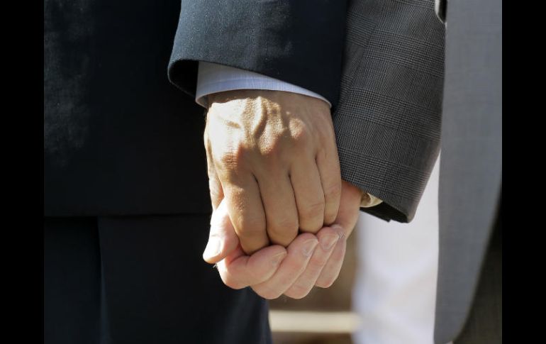 El tema de la constitucionalidad del matrimonio homosexual es electoral. AP / ARCHIVO