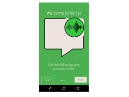 Voicer estará al alcance de usuarios que reciben mensajes audibles pero que por distintas circunstancias no pueden escucharlos. ESPECIAL /