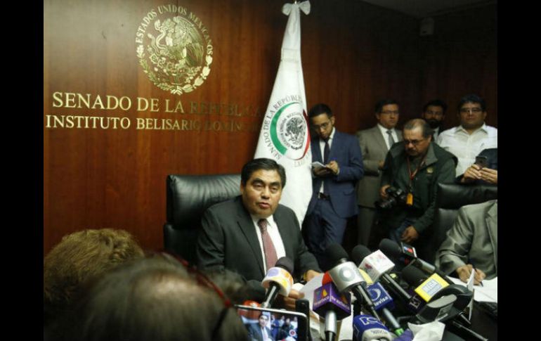 Miguel Barbosa expresó que las medidas se apliquen incluso sin la intervención de una orden legal. SUN / ARCHIVO