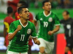 El Tricolor se impuso con el gol de Hernández, desde el manchón penal al minuto 32. AFP / R. Vazquez