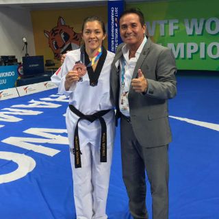 María Espinoza gana el bronce en Mundial de Taekwondo