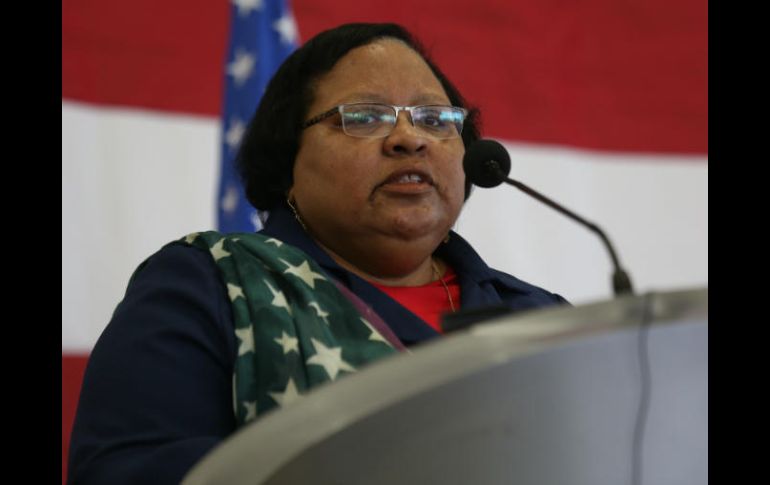 Tanya Anderson, cónsul de EU, asegura que la construcción del consulado tomará un largo tiempo. EL INFORMADOR / G. Gallo