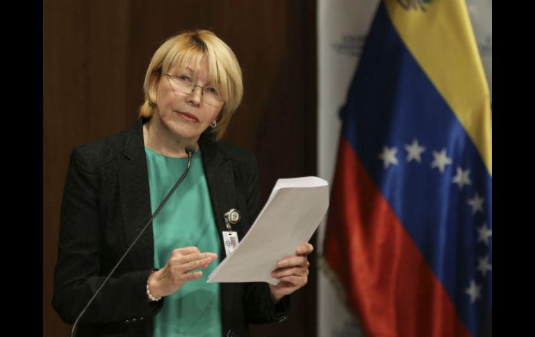 Luisa Ortega se enfrentó al gobierno venezolano al rechazar el proceso de reforma de la constitución. AP / ARCHIVO