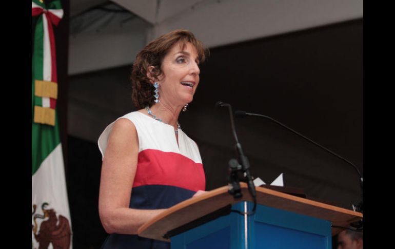 La embajadora de EU, expresó cuáles eran las preocupaciones multilaterales verdaderas. NTX / G. Granados