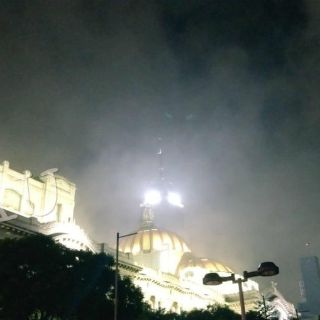 Corto circuito provoca incendio en Bellas Artes
