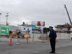 El cierre vehicular para la construcción de la Estación Federalismo durará seis meses. EL INFORMADOR / L. Fonseca