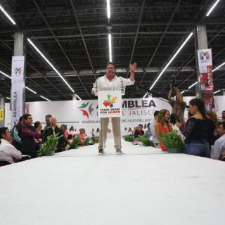 Asamblea del PRI estatal reúne a más de ocho mil miembros