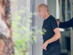 Olmert abandonó la cárcel de Maasiyahu a las 6:00 horas locales (3:00 GMT), como estaba previsto. AFP / A. Guez
