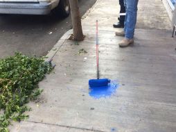 Ocurre cerca de las 16:00 horas de este domingo, en el cruce de las calles Herrera y Cairo y Miguel Cabrera. ESPECIAL / Bomberos Guadalajara