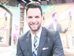 Patricio Borghetti. El cantante posa en entrevista con esta casa editorial. ESPECIAL /