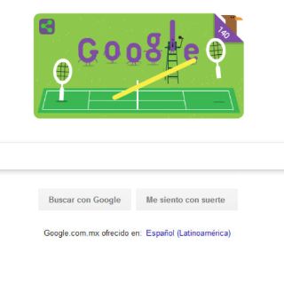 Google hace puntos en Wimbledon con su 'doodle'