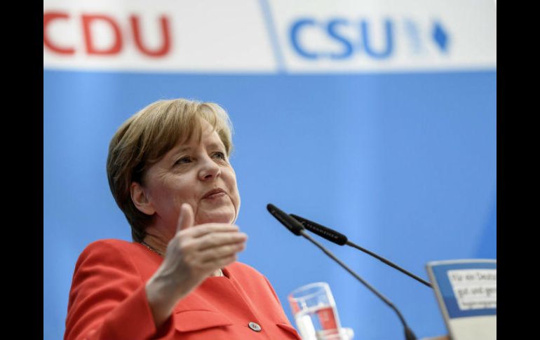 Si Merkel logra un cuarto mandato en Alemania se ubicaría en el tercer lugar en longevidad en el poder. EFE / C. Bilan