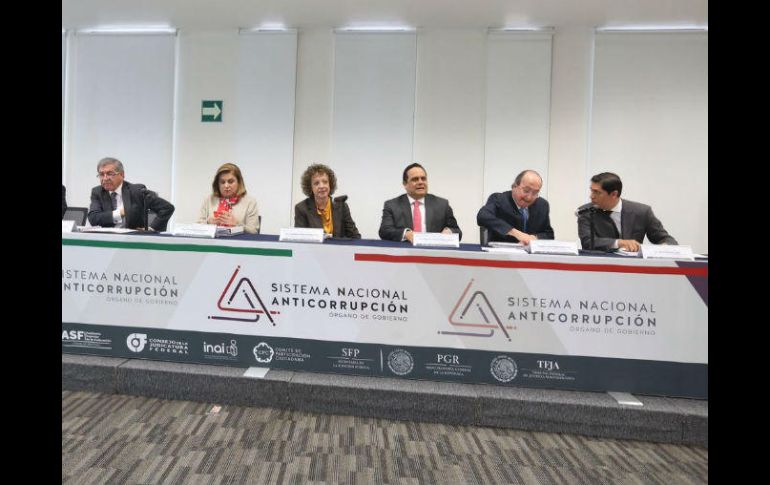 Sesión ordinaria del Comité Coordinador del Sistema Nacional Anticorrupción. TWITTER / @INAImexico