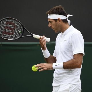 Del Potro sufre pero inicia con triunfo en Wimbledon