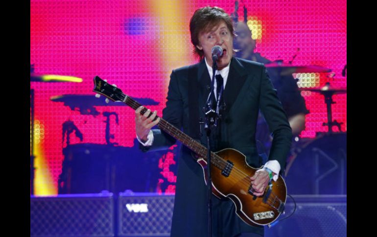 McCartney se presentará el próximo 28 de octubre en el Estadio Azteca, tras cinco años de ausencia. AP / ARCHIVO