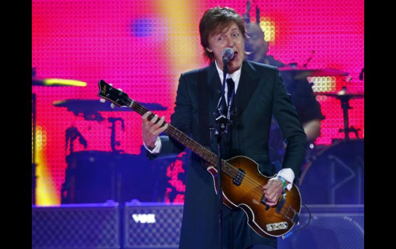 McCartney se presentará el próximo 28 de octubre en el Estadio Azteca, tras cinco años de ausencia. AP / ARCHIVO