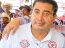 González Arriaga, ex candidato a la presidencia del Ayuntamiento de Siltepec  murió por un disparo de arma de fuego. ESPECIAL /